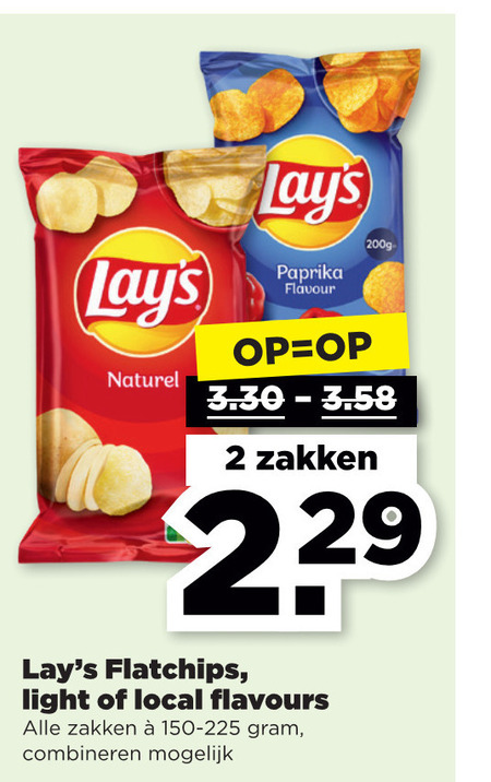 Lays Chips Folder Aanbieding Bij Plus Details