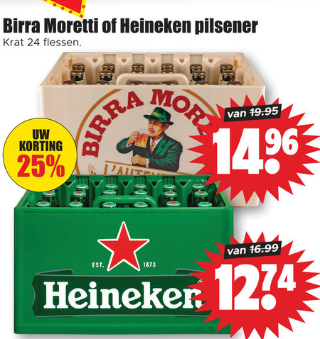 Heineken Krat Bier Folder Aanbieding Bij Dirk Details