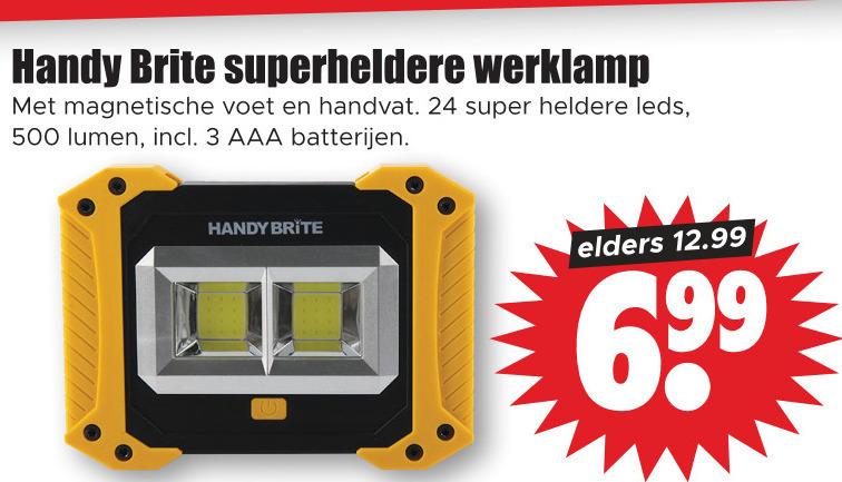 bouwlamp folder aanbieding bij -