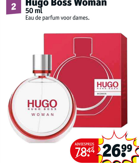 maak het plat Stadion valuta Hugo Boss eau de parfum folder aanbieding bij Kruidvat - details