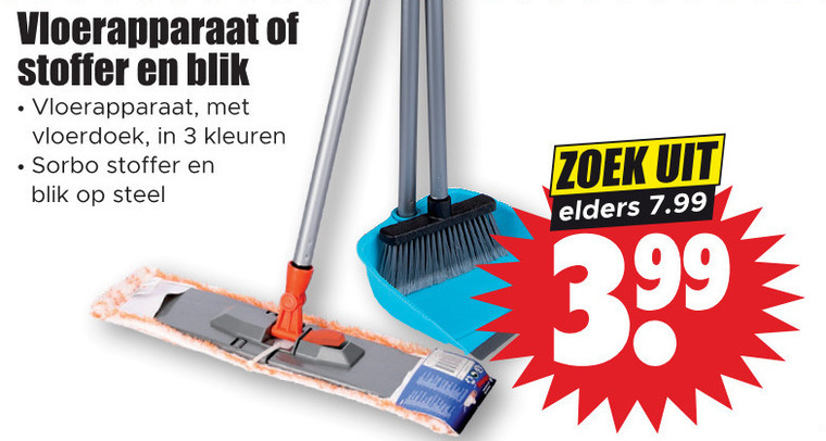 Vloerwisser Folder Aanbieding Bij Dirk Details