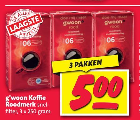 Gwoon Koffie Folder Aanbieding Bij Nettorama Details