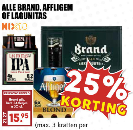 Affligem   speciaalbier, krat bier folder aanbieding bij  MCD Supermarkt Basis - details