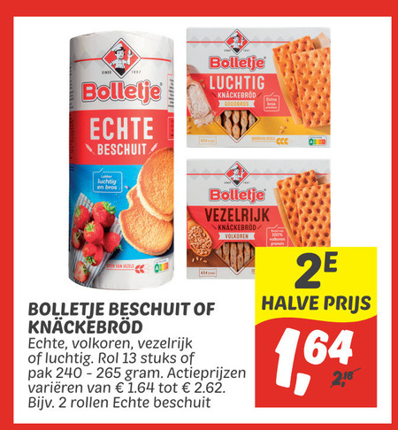 Bolletje Beschuit Knackebrod Folder Aanbieding Bij Dekamarkt Details