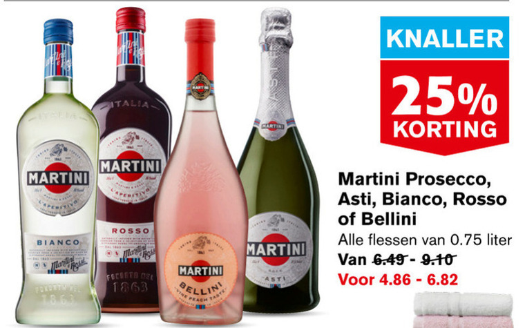 Martini Champagne Sparkling Wijn Prosecco Folder Aanbieding Bij Hoogvliet Details