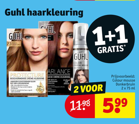 beu Vakman Jolly Guhl haarkleuring folder aanbieding bij Kruidvat - details