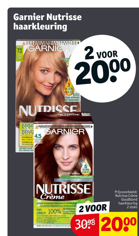 Nutrisse haarkleuring aanbieding bij Kruidvat - details