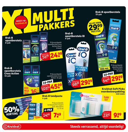 Groenten breedtegraad Ruïneren Gentleman vriendelijk koper spuiten oral b cross action 10 stuks aanbieding  kruidvat Wat leuk Geleend taart