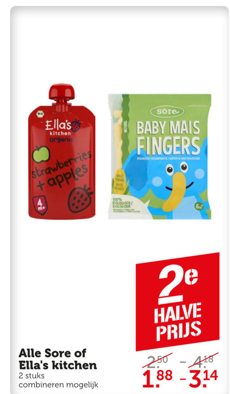 Sore   babyvoeding folder aanbieding bij  Coop - details