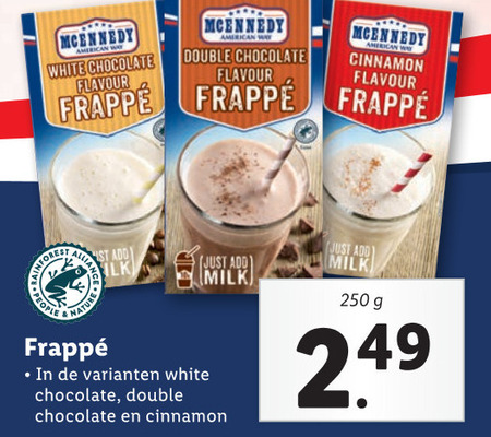 McEnnedy   milkshake folder aanbieding bij  Lidl - details