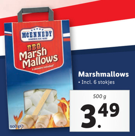 McEnnedy   marshmallows folder aanbieding bij  Lidl - details