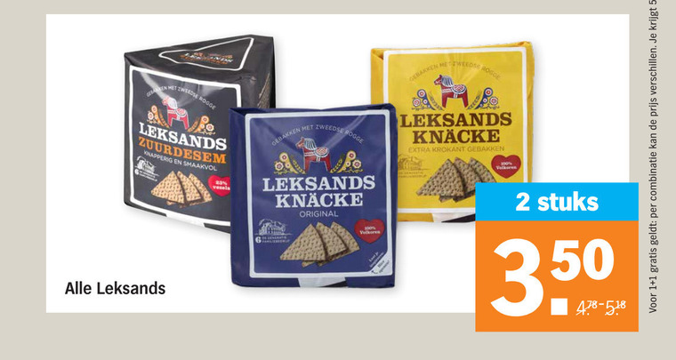 Knackebrod Folder Aanbieding Bij Albert Heijn - Details