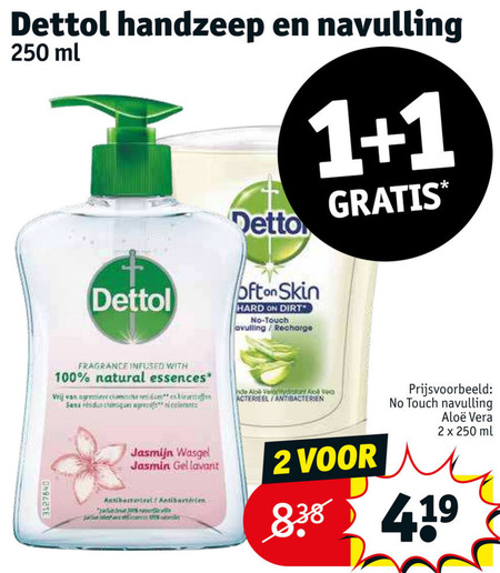 etnisch reflecteren Het koud krijgen Dettol handzeep folder aanbieding bij Kruidvat - details