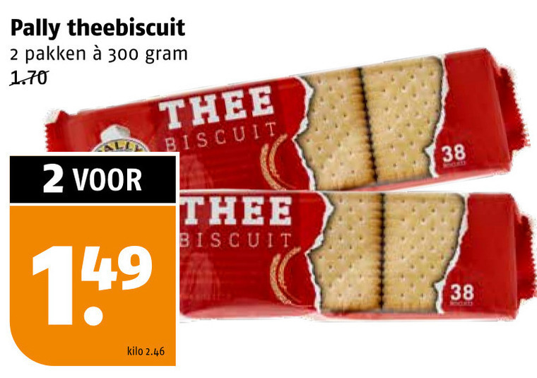 Pally   biscuits folder aanbieding bij  Poiesz - details