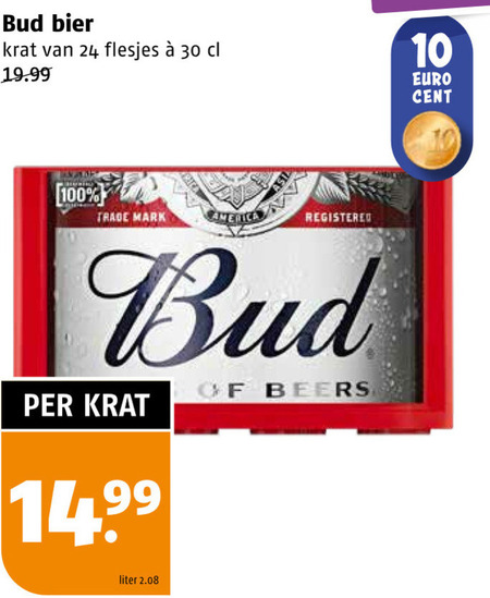 Bud Krat Bier Folder Aanbieding Bij Poiesz Details