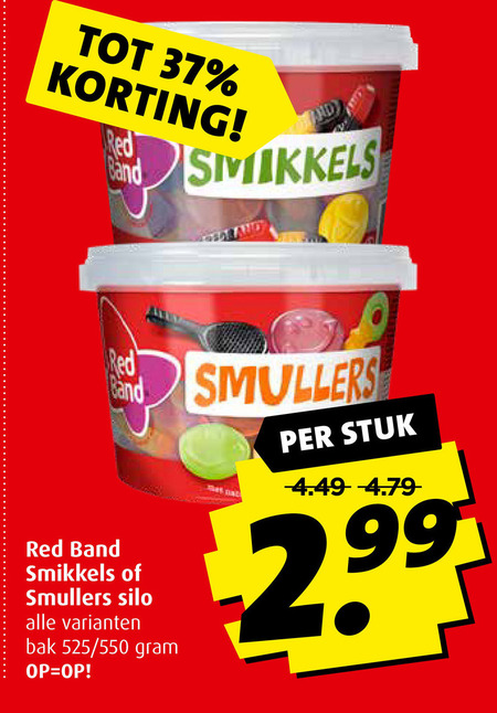 Red Band   snoep folder aanbieding bij  Boni - details