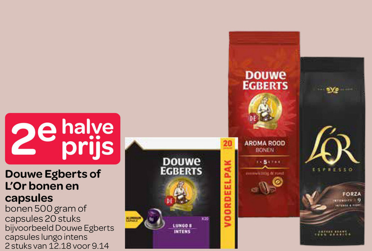 Douwe Egberts L Or Koffiecups Koffiebonen Folder Aanbieding Bij Spar Details