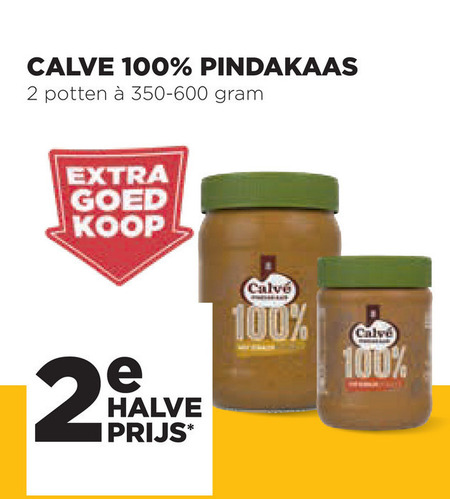 Calve Pindakaas Folder Aanbieding Bij Jumbo Details