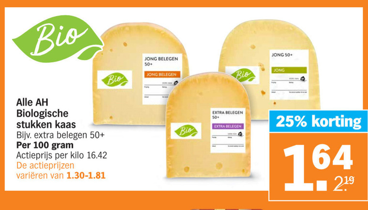 Albert Heijn Huismerk   kaas folder aanbieding bij  Albert Heijn - details