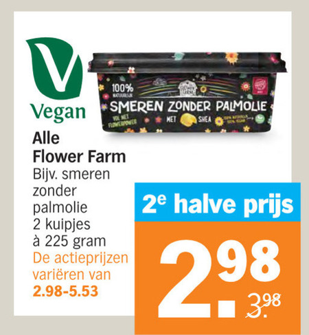 Flower Farm   olie en vetten, margarine folder aanbieding bij  Albert Heijn - details