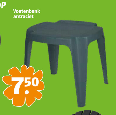 tuin voetenbank folder aanbieding bij - details