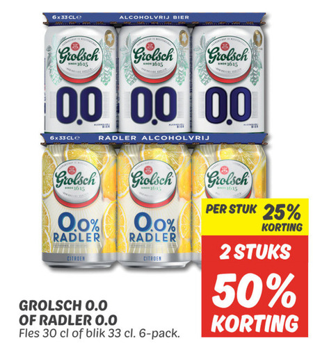 Grolsch Alcoholvrij Bier Folder Aanbieding Bij Dekamarkt Details