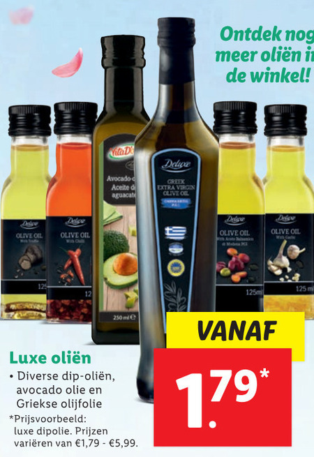 Olijfolie Folder Aanbieding Bij Lidl Details