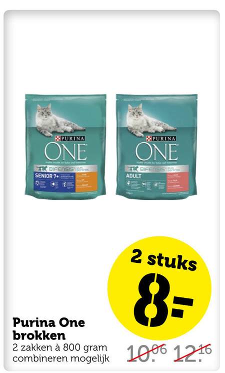 Bijbel vasteland vrijdag One kattenvoer folder aanbieding bij Coop - details