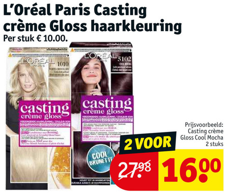 L Oreal   haarkleuring folder aanbieding bij  Kruidvat - details