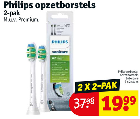 projector Spookachtig oneerlijk Philips opzetborstel folder aanbieding bij Kruidvat - details