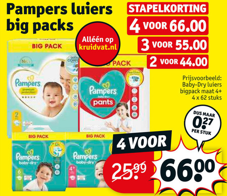 luiers, luierbroekjes folder aanbieding bij - details