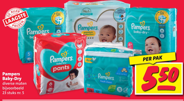 Pampers luierbroekjes, aanbieding bij Nettorama - details