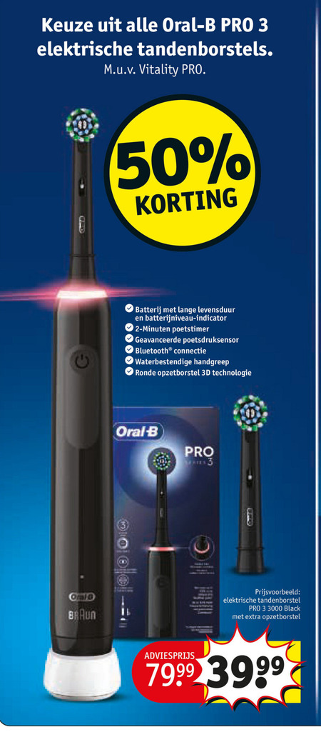 Braun Oral-B folder bij Kruidvat - details