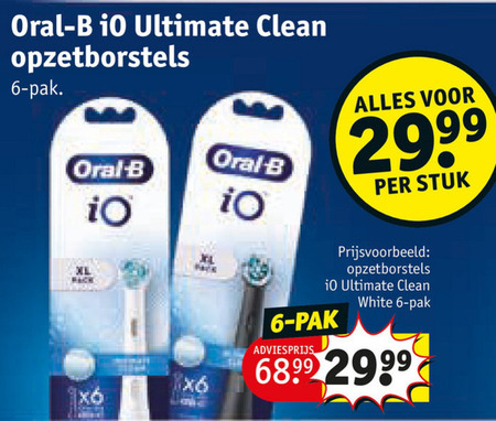 elleboog toren transmissie Braun Oral-B opzetborstel folder aanbieding bij Kruidvat - details