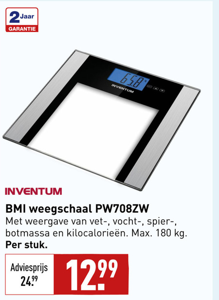 Gevaar Immigratie Te voet Inventum weegschaal folder aanbieding bij Aldi - details