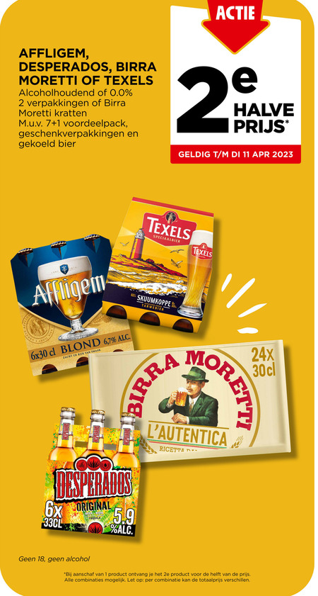 Desperados   krat bier, speciaalbier folder aanbieding bij  Jumbo - details