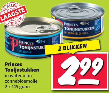 Princes   tonijn in blik folder aanbieding bij  Nettorama - details