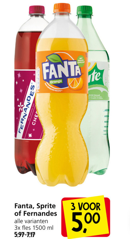 Fanta   frisdrank folder aanbieding bij  Jan Linders - details