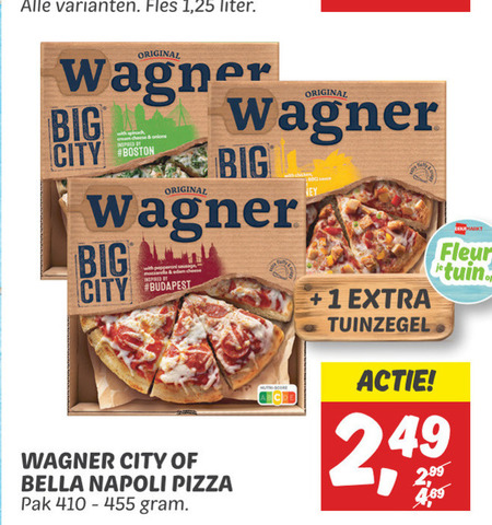 Wagner Diepvriespizza Folder Aanbieding Bij Dekamarkt - Details