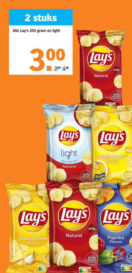 Lays Chips Folder Aanbieding Bij Albert Heijn Details