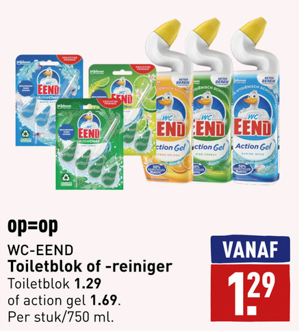 WC Eend Toiletreiniger Toiletblok Folder Aanbieding Bij Aldi Details