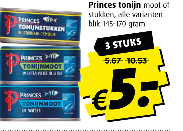 Princes Tonijn In Blik Folder Aanbieding Bij Boni Details