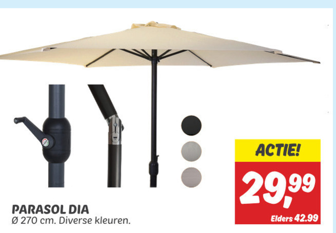 actie parasol