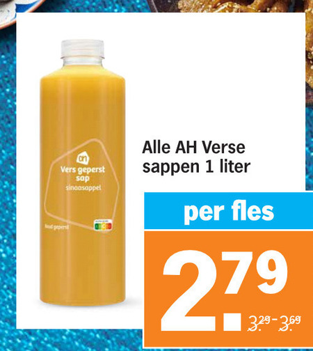 Albert Heijn Huismerk   vruchtensap folder aanbieding bij  Albert Heijn - details