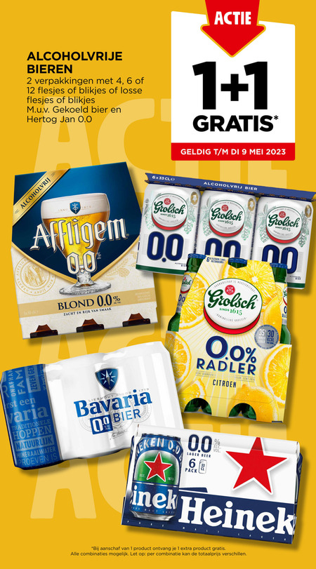 Heineken Blikje Bier, Alcoholvrij Bier Folder Aanbieding Bij Jumbo ...