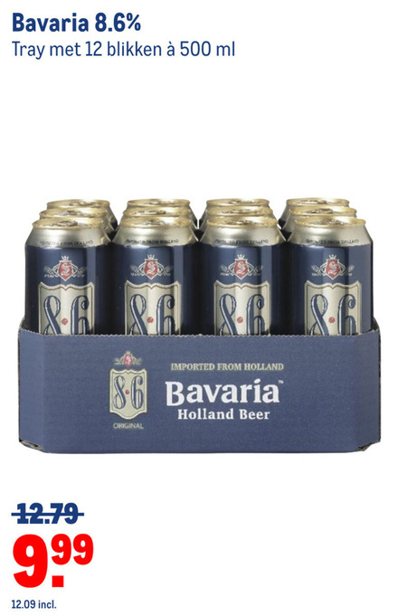 Bavaria 8.6   speciaalbier folder aanbieding bij  Makro - details