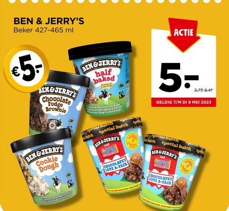 Ben And Jerrys Ijsspecialiteit Folder Aanbieding Bij Jumbo - Details