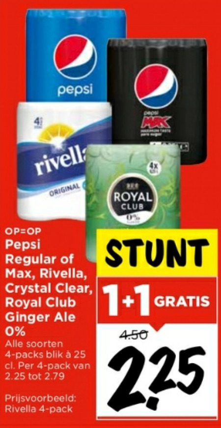 Rivella   frisdrank, cola folder aanbieding bij  Vomar - details