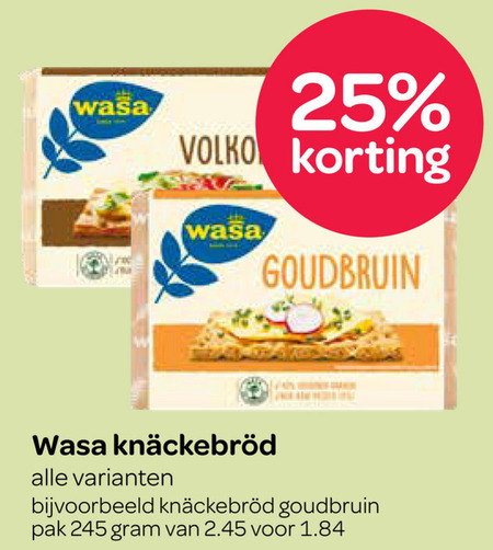 Wasa Knackebrod Folder Aanbieding Bij Spar Details