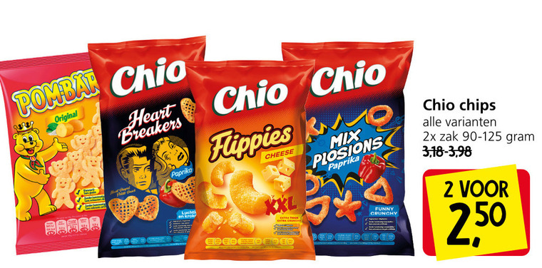 Chio   zoutje, chips folder aanbieding bij  Jan Linders - details